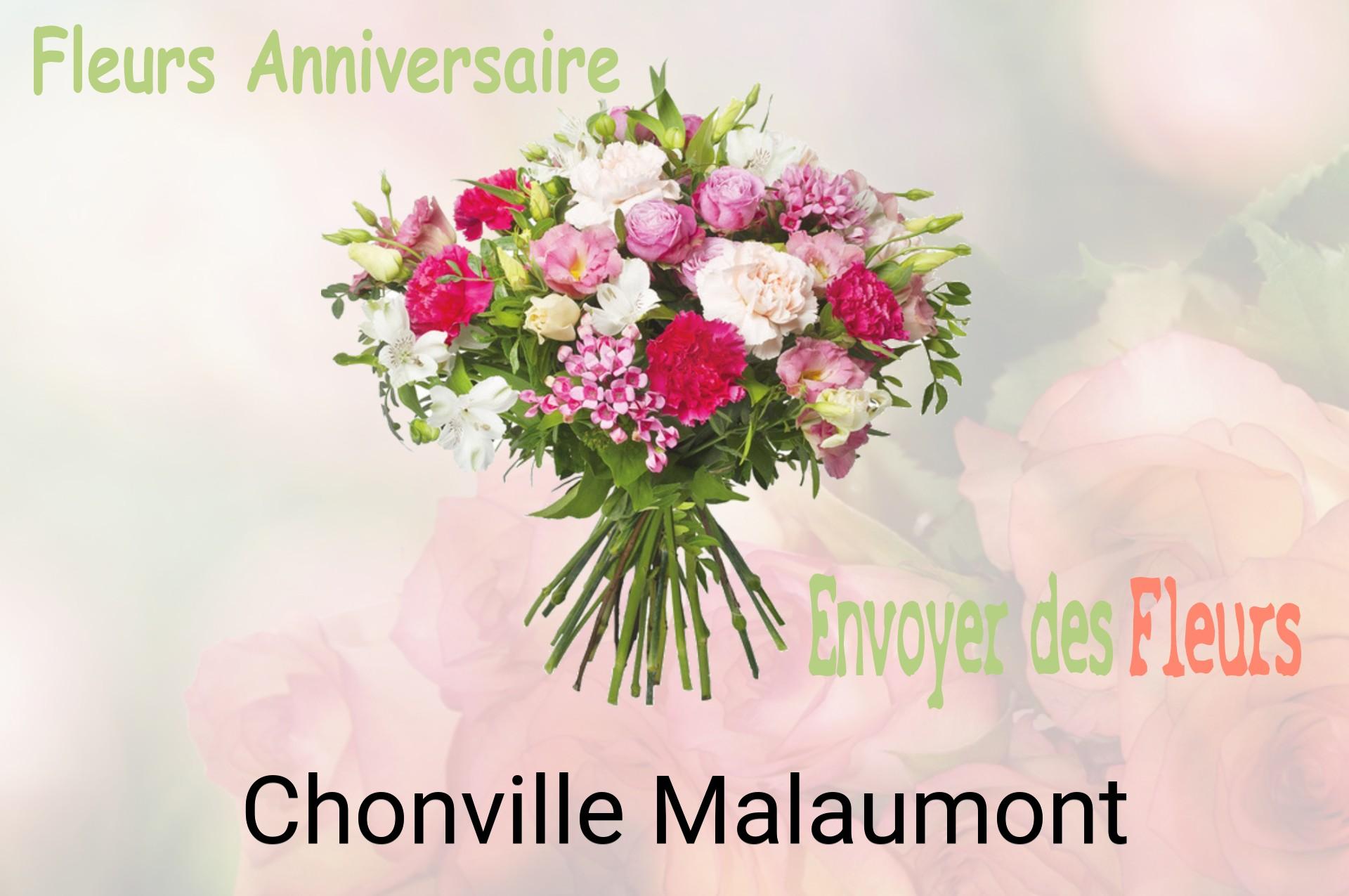 Bouquet de fleurs d’anniversaire livré à Chonville-Malaumont